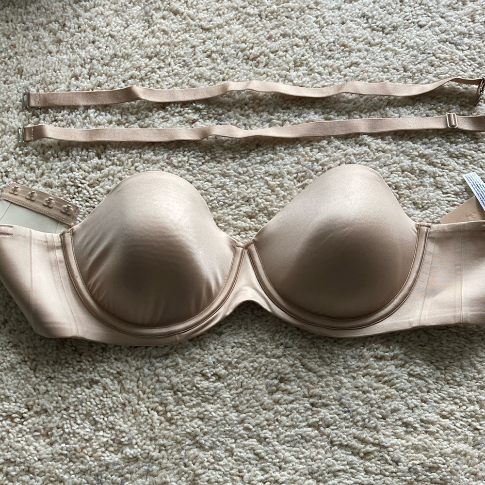 Soma Strapless and Strap Changeable Bra, nude, worn twice!
